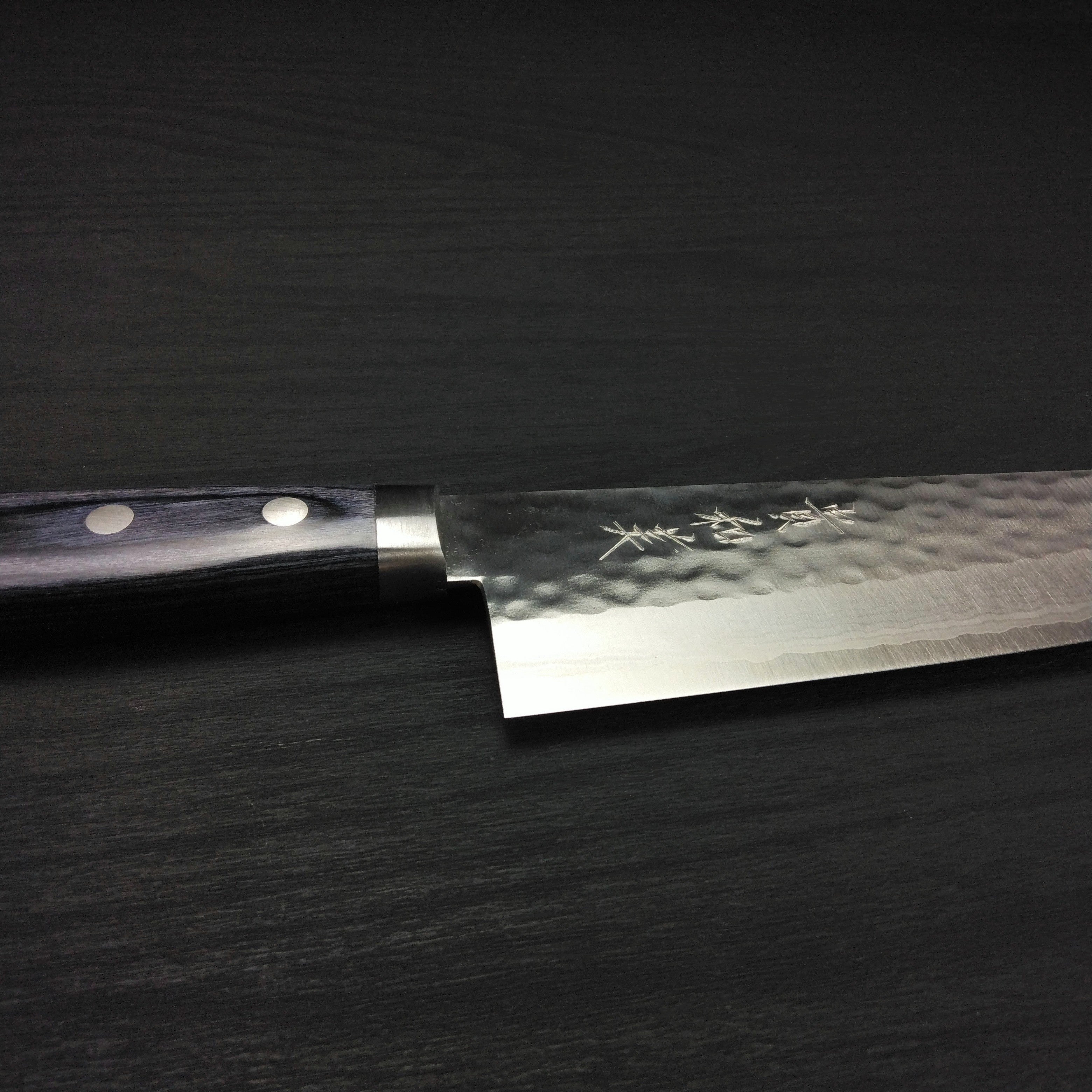 刻流 VG10ダマスカス 三徳165 ブルー
